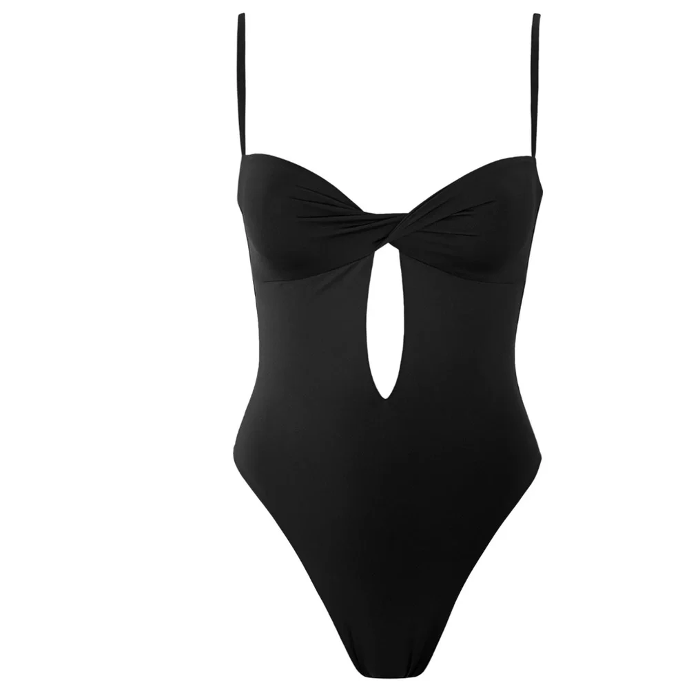 Slate swim black phoenix one piece swimsuit nwt Medium M - Picture 3 of 9